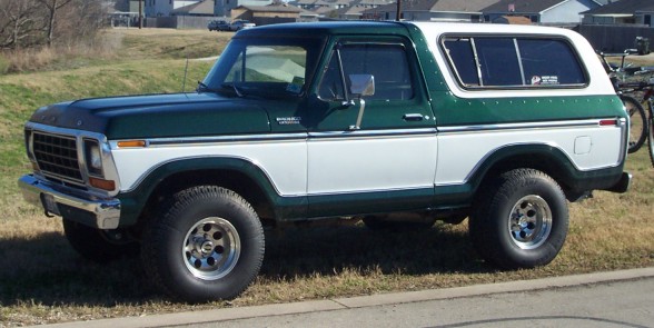 This bronco has been in my family since 1981 Since then it has been painted
